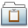 Clipboard Folder Graphite Smooth Icon 32x32 png